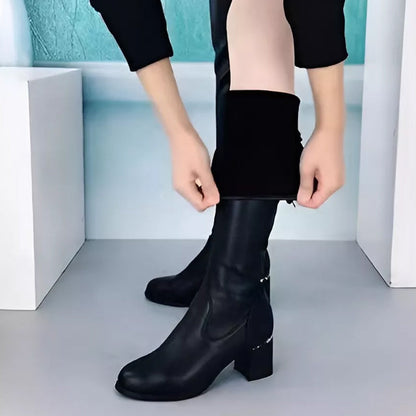 Elisa™ | Eleganta Overknee-stövlar för Komfort och Stil