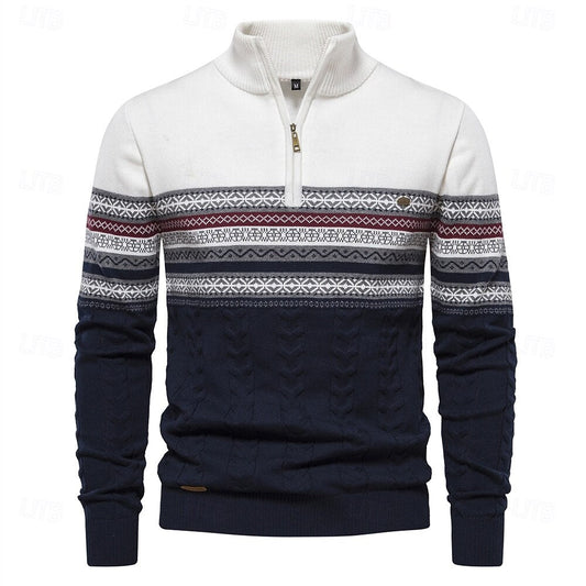 Karl™ | Half Zip Knit Sweater