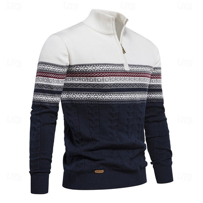 Karl™ | Half Zip Knit Sweater